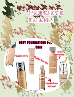 Best foundation for red skin