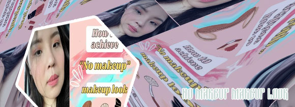 Easy no makeup look