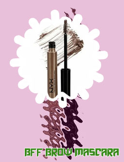 Eyebrow gel mascara