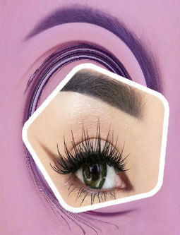 Fox eye look