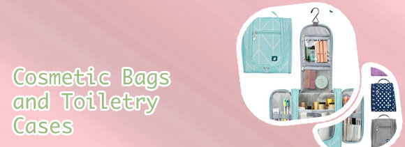 Hanging cosmetic organizer