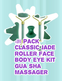 Jade gua sha kit
