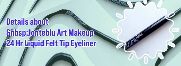 Jonteblu felt tip eyeliner