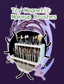 Make up brush holders