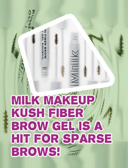 Milk fiber brow gel