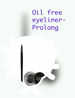 Oil free eyeliner for eyelash extensions