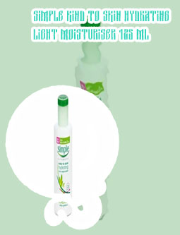Simple hydrating light moisturizer