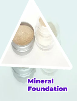 Vegan mineral foundation