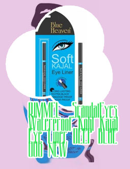 Waterproof eye kajal